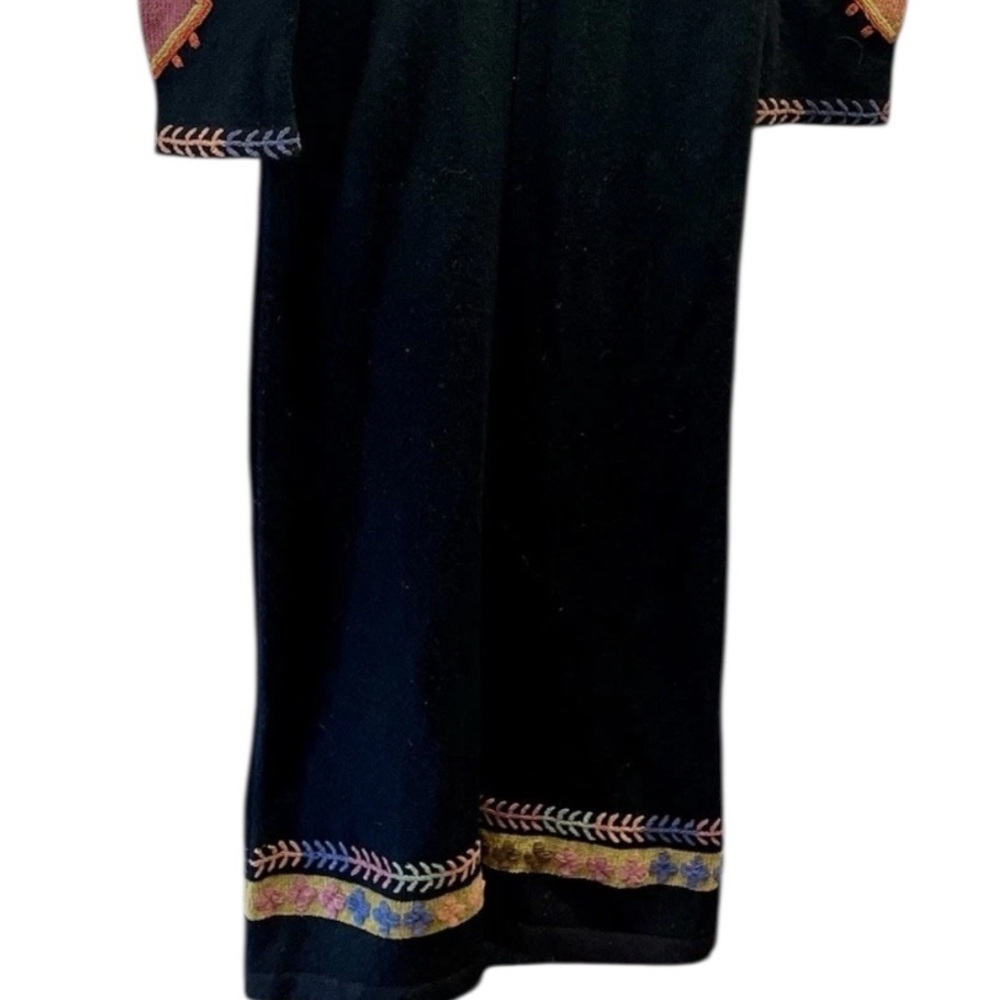 Double D Ranch extremely embellished embroidered ankle length jacket - Picture 6 of 11